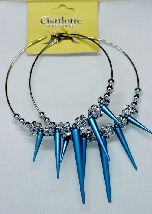 Fashion%20Jewellery%20Silver%20Color%20Purple%20Blue%20Orange%20Red%20Yellow%20Multi%20Bright%20Beads%20Hoop%20Earrings%20for%20Girls%20Women%20-%20RC-IMP-ER-97%20-%20Image%202